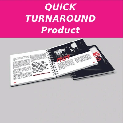  Quick Turnaround Product  -  Wiro Bound Books  -  Colour
